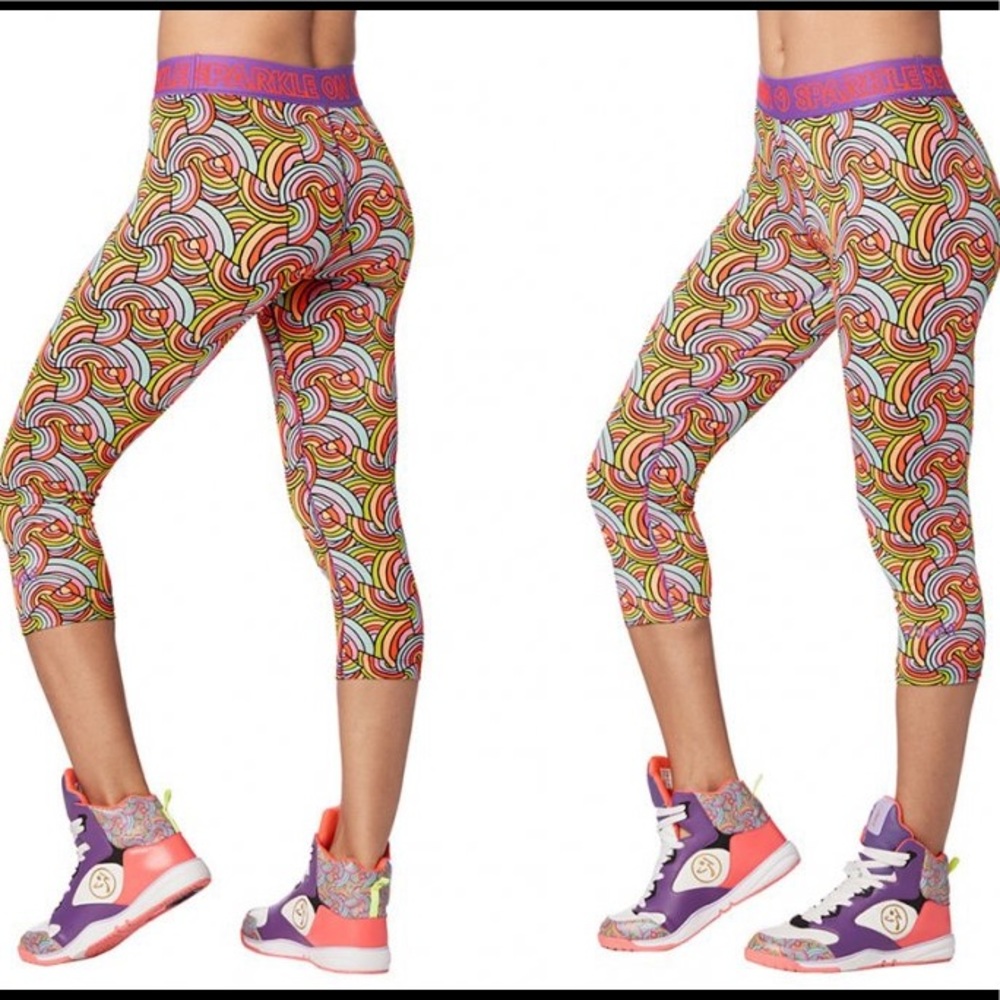 Zumba Believe in Magic Capri legging